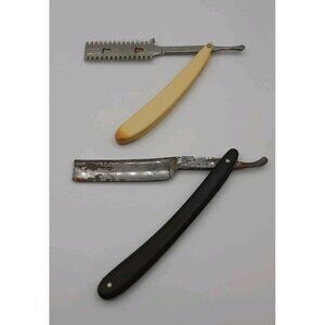 Vintage King Cutter Straight Razor and Vintage Durham Duplex Razor Estate Sale